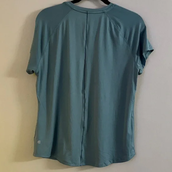 Champion Women’s Teal Short Sleeve Shirt - Picture 5 of 6